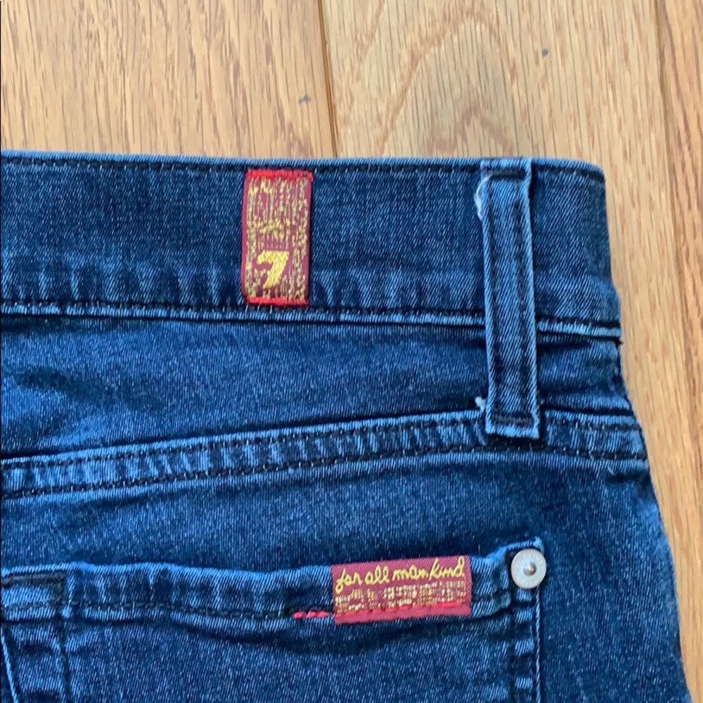 7 For All Mankind Size 30 Skinny Bootcut Jeans - Picture 7 of 8
